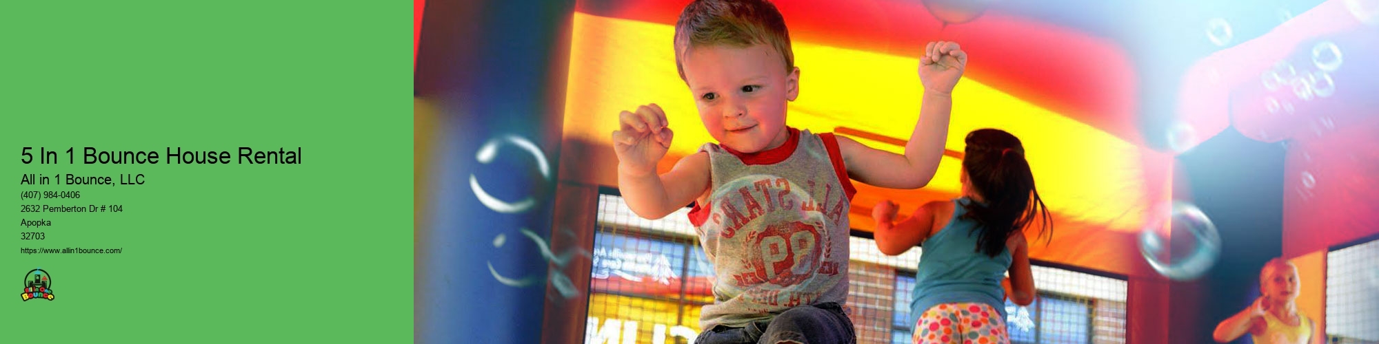 5 In 1 Bounce House Rental