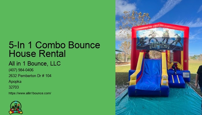 Slide Water Bounce House