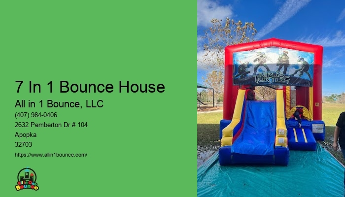 4 In 1 Combo Bounce House