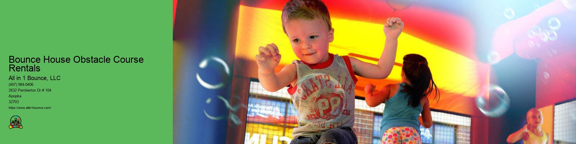 Bounce House Obstacle Course Rentals