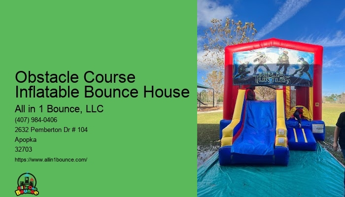 Bounce House Obstacle Course Rentals