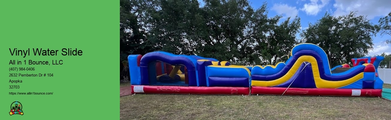 3 Slide Inflatable Water Slide