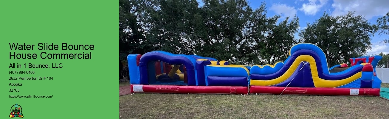 4 In 1 Combo Bounce House